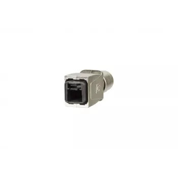 METZ BTR 14010850C0ME Βιομηχανικό περίβλημα βύσματος RJ45 IP67 V14, Push-Pull, κενό