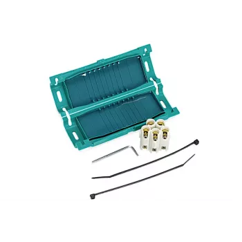 HellermannTyton 435-00655 Αυτοκόλλητη βάση δεματικών καλωδίων, πράσινο πολυπροπυλένιο, 69 x 40 mm, για δεματικά έως 9 mm, 1 τεμ.
