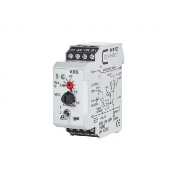 METZ CONNECT 110666 Ρελέ ισχύος Λευκό DPDT 24V DC 8A Τοποθέτηση PCB