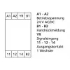 METZ CONNECT 110666 Ρελέ ισχύος Λευκό DPDT 24V DC 8A Τοποθέτηση PCB