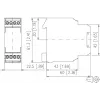 METZ CONNECT 110666 Ρελέ ισχύος Λευκό DPDT 24V DC 8A Τοποθέτηση PCB