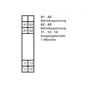 METZ CONNECT KRA-S-F8/21 Ρελέ ισχύος 24V DC 8A SPDT Γκρι Ράγα DIN 11070613