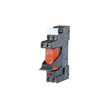 METZ CONNECT 11051005 Μονάδα Keystone RJ45 θωρακισμένη Cat.6A, χωρίς εργαλεία, Μαύρο/Πορτοκαλί