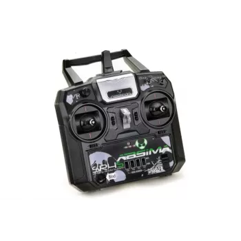 Absima SR4S Τηλεχειριστήριο με μοχλούς 4 καναλιών 2,4 GHz με δέκτη, Μαύρο