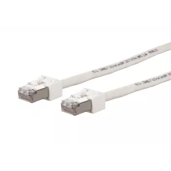 METZ CONNECT Ultraflex500 CAT 6 S/FTP Καλώδιο Patch, Βύσμα RJ-45 αρσενικό σε Βύσμα RJ-45 αρσενικό, 1,0 m, Λευκό, χωρίς αλογόνα 13084V1088-E