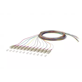 METZ BTR 150N1CO0020E OpDAT Pigtail SC-PC OM4 12 Χρώματα 2,0m Πολύτροπη Ίνα G50/125