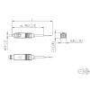 METZ BTR 150N1CO0020E OpDAT Pigtail SC-PC OM4 12 Χρώματα 2,0m Πολύτροπη Ίνα G50/125