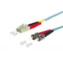 METZ OpDAT 151J1JOAOA0E LC-Duplex σε ST OM3 Πολύτροπο Καλώδιο Patch οπτικών ινών, 10 m