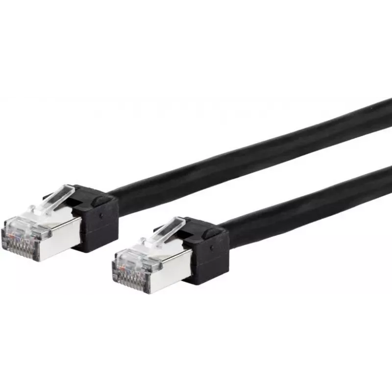 METZ CONNECT 13084V1500-E Καλώδιο δικτύου Cat6 S/FTP, RJ45, 1,5 m, μαύρο