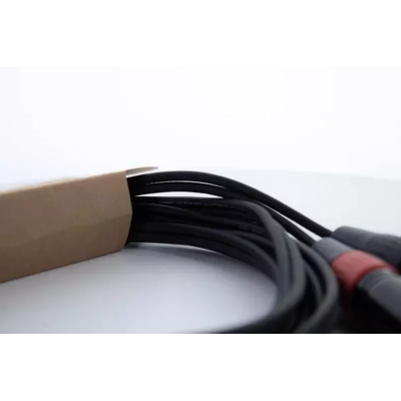 Cordial EU 3 MC Καλώδιο ήχου XLR σε RCA 3m μαύρο 14849