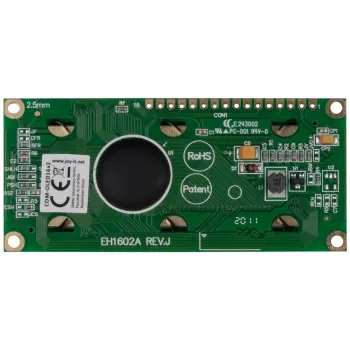JOY-IT COM-OLED16X2 Μονάδα οθόνης OLED 16x2, λευκό, I2C, SSD1306, συμβατή με Arduino & Raspberry Pi