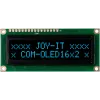 JOY-IT COM-OLED16X2 Μονάδα οθόνης OLED 16x2, λευκό, I2C, SSD1306, συμβατή με Arduino & Raspberry Pi