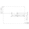 METZ OpDAT ADT VIK 2xLC-D OM4 Λευκό RAL 9010 Πρίζα οπτικών ινών 1501107H02HC