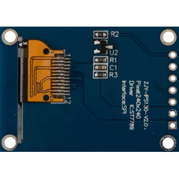 Joy-it Οθόνη IPS TFT LCD 1,3 ιντσών 240x240 με βάση στήριξης SBC (SBC-LCD01)