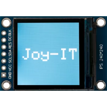 Joy-it Οθόνη IPS TFT LCD 1,3 ιντσών 240x240 με βάση στήριξης SBC (SBC-LCD01)