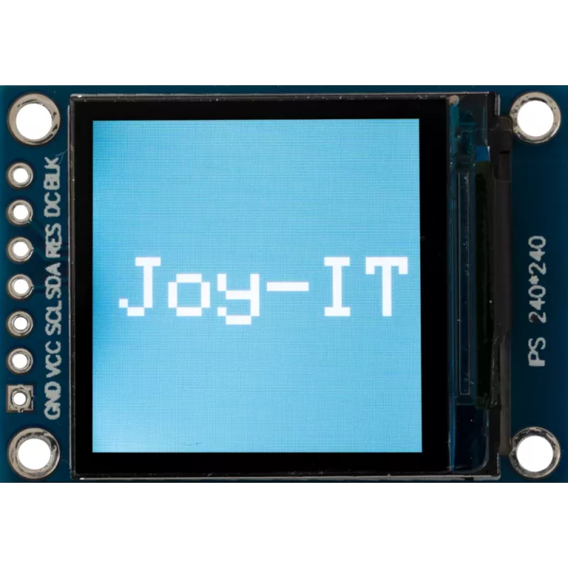 Joy-it Οθόνη IPS TFT LCD 1,3 ιντσών 240x240 με βάση στήριξης SBC (SBC-LCD01)