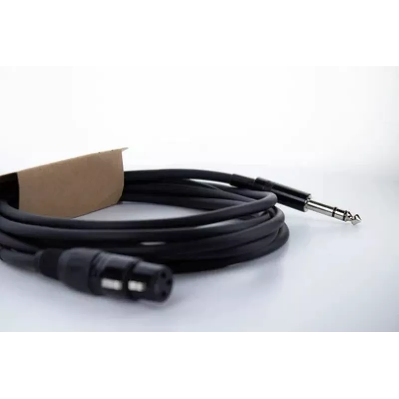 Cordial EM 3 FV Καλώδιο XLR σε 6,3 mm TRS jack 3m μαύρο 14822