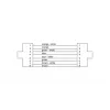 Cordial 15541 CAT 5e S/UTP Καλώδιο δικτύου patch, RJ45, 20 m, Μαύρο, περίβλημα PUR