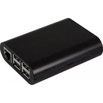Θήκη Raspberry Pi 2 / Pi B+ μαύρη (rb-case+04b)