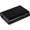 Θήκη Raspberry Pi 2 / Pi B+ μαύρη (rb-case+04b)