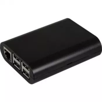 Θήκη Raspberry Pi 2 / Pi B+ μαύρη (rb-case+04b)