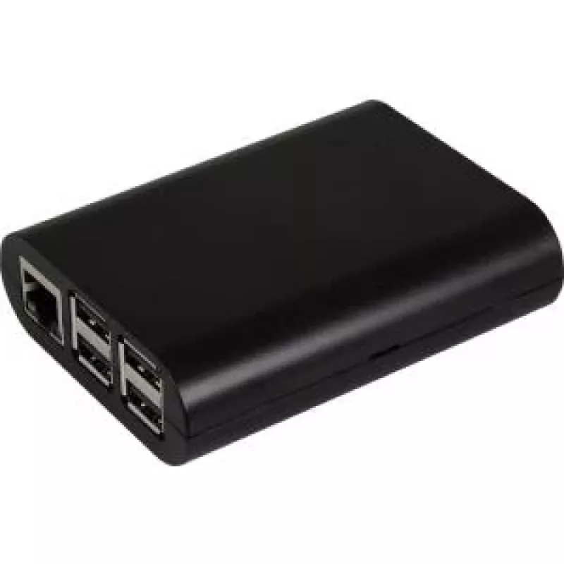 Θήκη Raspberry Pi 2 / Pi B+ μαύρη (rb-case+04b)