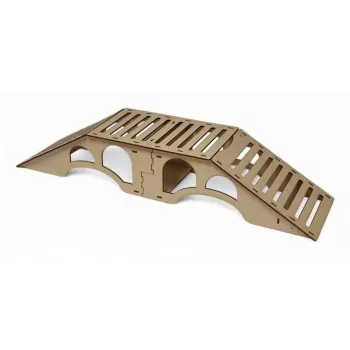 Absima 2320200 πίστα RC τοξωτή γέφυρα εμπόδιο 635x150x115 mm μαύρο