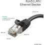 FLEXLINE FL31-39085 καλώδιο patch Cat.7 S/FTP PUR, RJ45, μαύρο, 15m