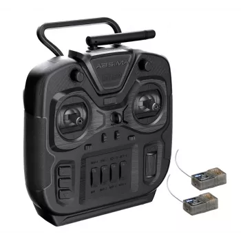 Absima SR6S-EVO 6-Κανάλι 2,4GHz Stick Τηλεχειριστήριο με Δύο Δέκτες (Μαύρο) 2000111