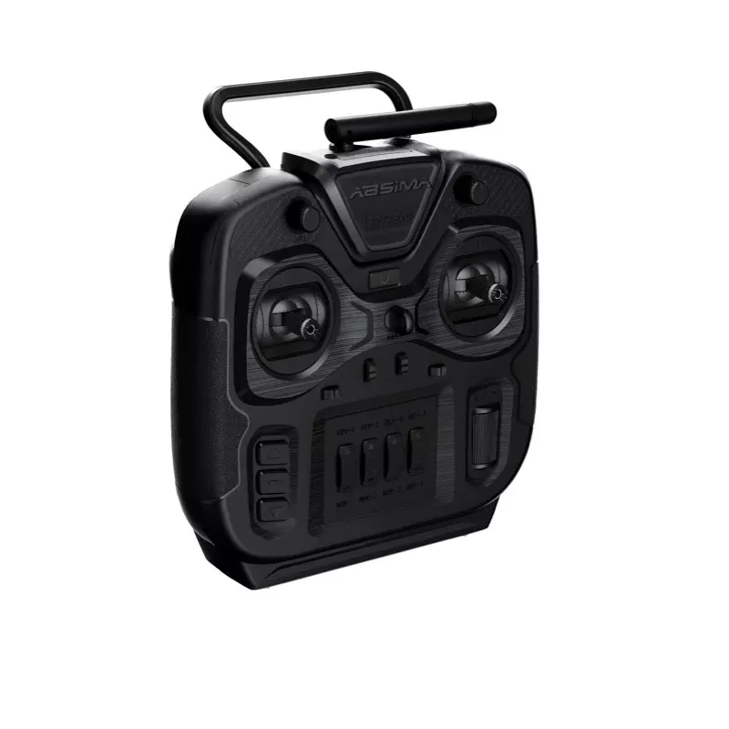 Absima SR6S-EVO 6-Κανάλι 2,4GHz Stick Τηλεχειριστήριο με Δύο Δέκτες (Μαύρο) 2000111