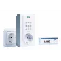 m-e modern-electronics FG-2.2 Ασύρματο Κουδούνι Πόρτας Πλήρες Σετ με Πινακίδα Ονόματος
