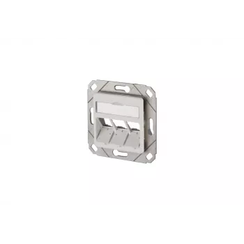 METZ BTR 130B20D31102KE κουτί χωνευτό κενό Keystone 3 θυρών γερμανικού προτύπου, λευκό