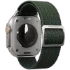 VONMÄHLEN Woven Loop για Apple Watch 44/45/46/49mm, ελιά