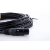 Cordial EM 10 FP XLR σε 6,3 mm mono jack Καλώδιο ήχου 10 m μαύρο 14752