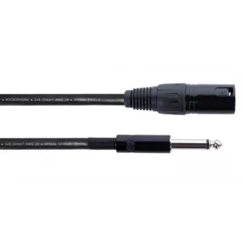 Cordial EM 5 MP XLR σε 6,3 mm mono jack Καλώδιο ήχου 5 m μαύρο 14753