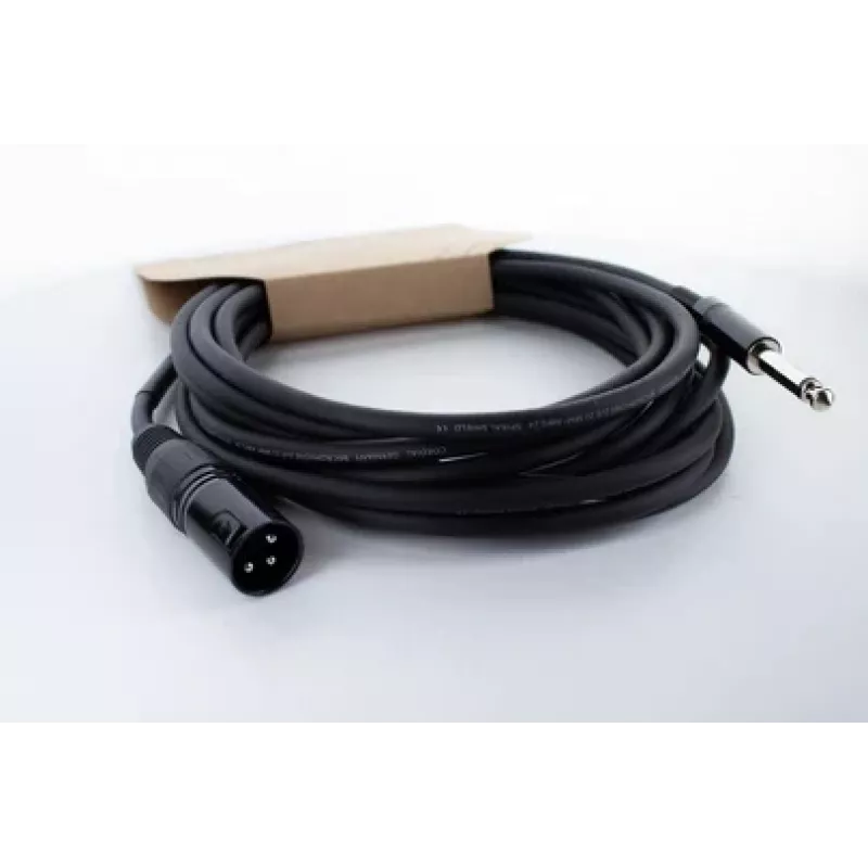 Cordial EM 5 MP XLR σε 6,3 mm mono jack Καλώδιο ήχου 5 m μαύρο 14753