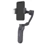 GREEN MNKY GM TrackMotion Gimbal Z.SH.1 - Σταθεροποιητής smartphone με τεχνητή νοημοσύνη παρακολούθησης προσώπου και αντικειμένων, περιστροφή 360°, χειρισμός με χειρονομίες, USB-C, μαύρο
