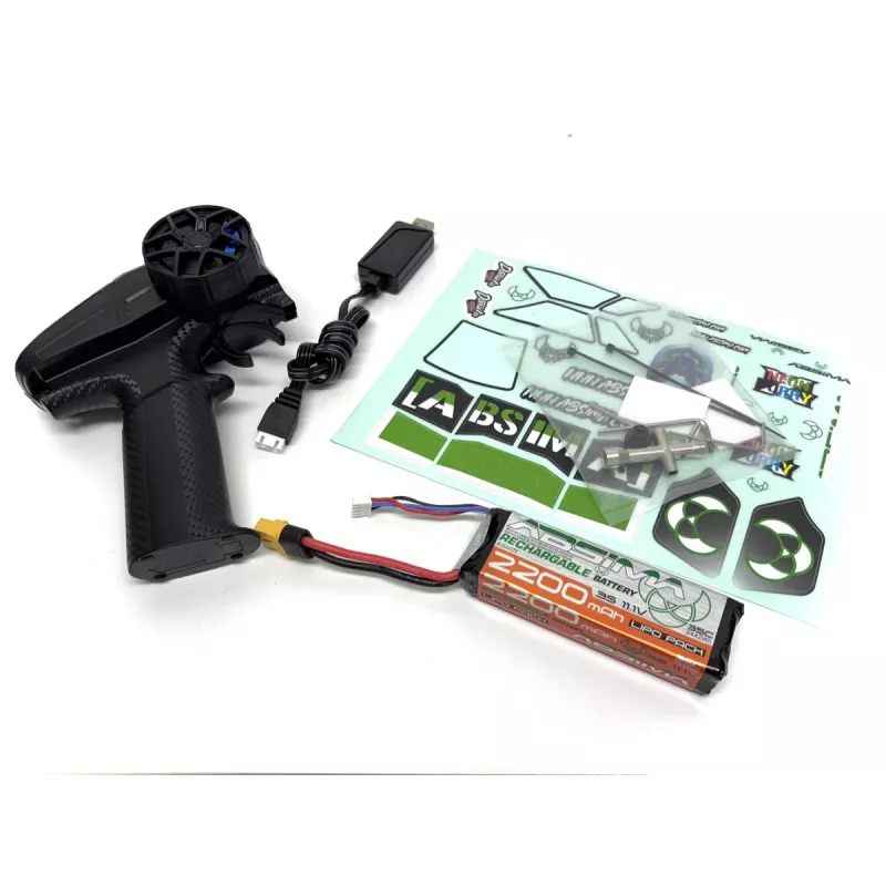 Absima Neon Furry 1:12 4WD Brushless RTR Buggy πράσινο 12121