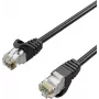 Flexline Καλώδιο Patch RJ45, Cat. 7 S/FTP, PUR, Μαύρο, 25,0 m (FL31-39105)