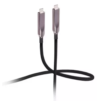 Flexline Υβριδικό καλώδιο USB-C 3.2 Gen 2 8K 10Gbps 60W PD TPU 7,5m (FL31-44061)