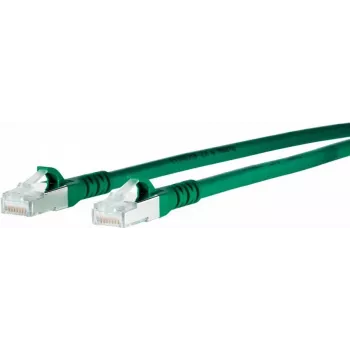 METZ CONNECT 1308450355-E Καλώδιο Patch Cat6a S/FTP, 0,3 m, Πράσινο