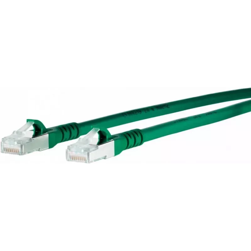 METZ CONNECT 1308450355-E Καλώδιο Patch Cat6a S/FTP, 0,3 m, Πράσινο