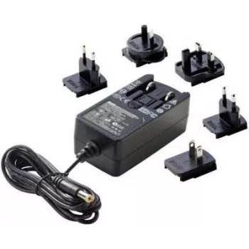 Dehner Elektronik Τροφοδοτικό σταθερής τάσης 24V/DC 1A 24W με προσαρμογείς UK, USA & Αυστραλίας (27476)
