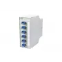 Metz 15024A07406-E OpDAT REGpro VIK 6xLC-D OS2 Κουτί διανομής οπτικών ινών, Λευκό RAL 9010