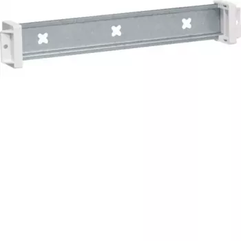 Hager UT22C Μονωμένη ράγα DIN, ράγα 35x7,5 mm, βάθος ρυθμιζόμενο έως 21 mm, γκρι
