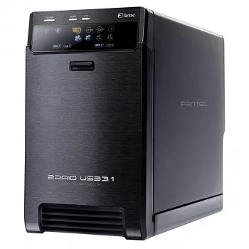 FANTEC QB-X2U31R θήκη RAID 2 θέσεων USB 3.1 Gen 2 2133
