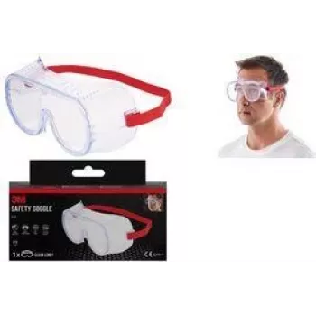 3M Classic 4700 γυαλιά ασφαλείας πλήρους όρασης, διαφανής φακός πολυανθρακικού, άμεσος αερισμός, 1 ζεύγος 4700-1