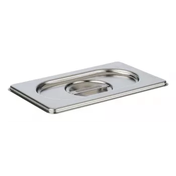 APS GN 1/9 Καπάκι 175 x 108 x 25 mm ανοξείδωτο, χωρίς άνοιγμα για κουτάλι, πλυντήριο πιάτων - 1 τεμ. (81591)