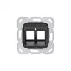GIRA Πλάκα στήριξης 560100 Modular Jack 1 2πλή (560100)