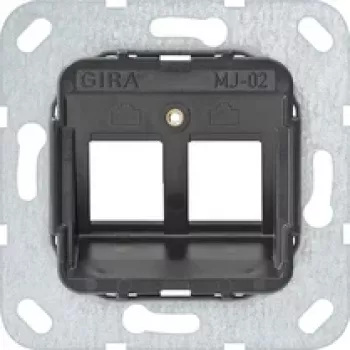 GIRA Πλάκα στήριξης 560200 Modular Jack 2 2πλό πλαίσιο τοποθέτησης